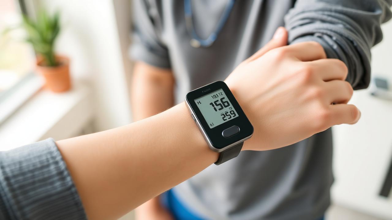 Blood glucose testing and healthy lifestyle choices for insulin resistance management