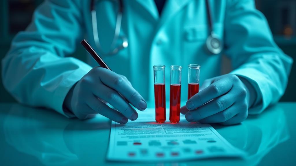 Thyroid lab results chart explaining TSH, T3, and T4 hormone levels